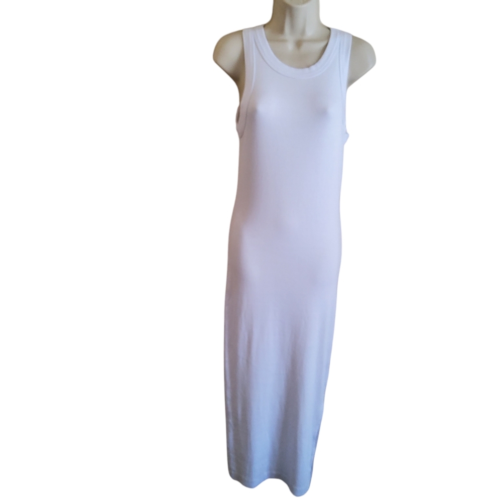 Michael Stars White Midi Dress - Picture 4 of 10